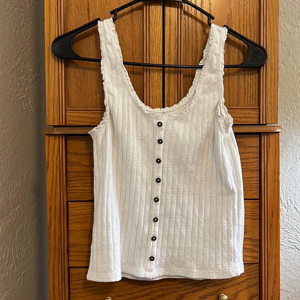 White tank top